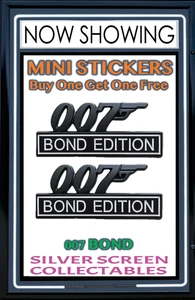James Bond 007 Bond Edition Vinyl Sticker Decal Free Post - Picture 1 of 8