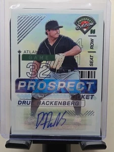 Boleto automático Panini Prospect Edition DRUE HACKENBERG PROSPECT 2024 #184 ATLANTA - Imagen 1 de 6