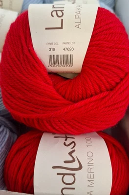 (179 €/kg): 50 g LG Landlust Alpaka Merino 100, Fb. 319  #7651 - Bild 1 von 3