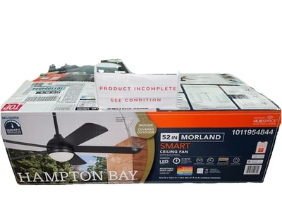 Morland 52 in. Smart Indoor/Covered Outdoor Matte Black Ceiling Missing Part - Image 1 of 2