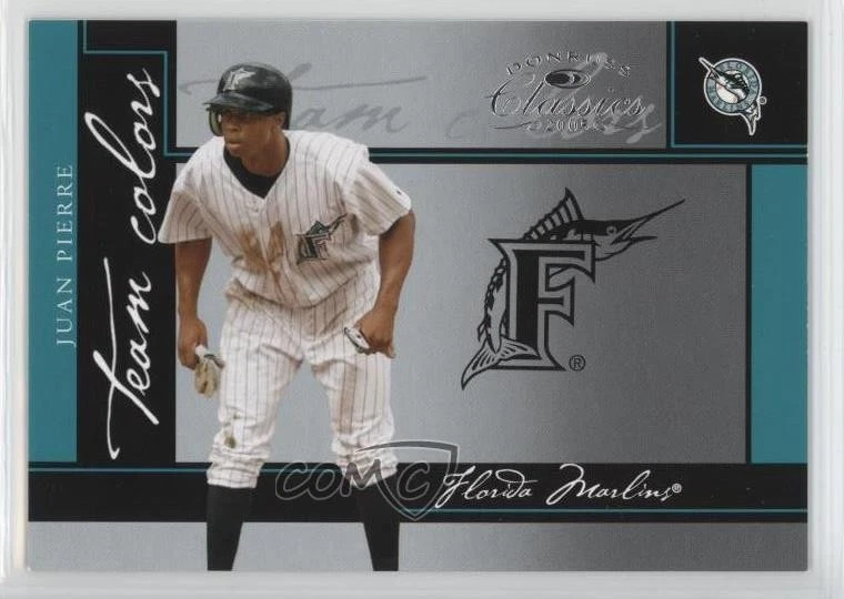 2005 Donruss Classics Team Colors /800 Juan Pierre #TC-22 - Image 1 of 2