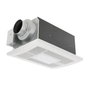 Panasonic WhisperWarm DC Fan Heater FV-0511VHL1 Bath Bathroom Exhaust Fan Light - Picture 1 of 6