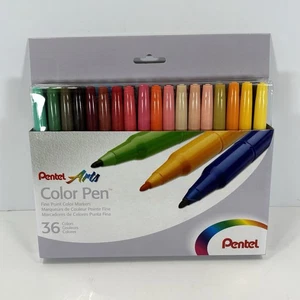 Pentel Farbstift Set 36 verschiedene Farben (S360-36) Marker - Brandneu - Bild 1 von 3
