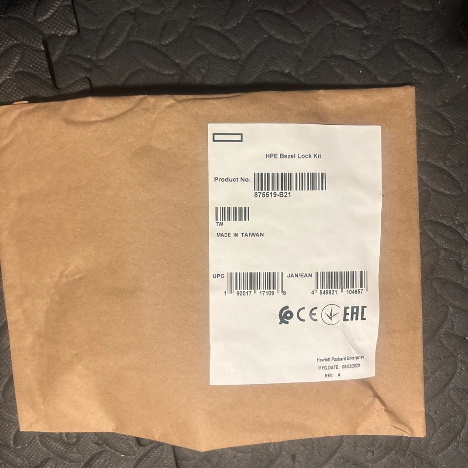 KIT BLOQUEO BISEL HP 875519-B21 HPE Foto 1 de 1