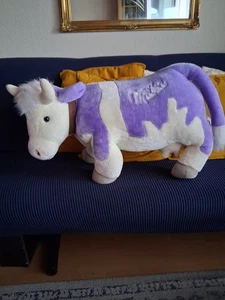 Milka XXL Kuh Lila ca. 78 x 40 cm groß Stofftier Plüschtier Milka Kuh - Bild 1 von 7