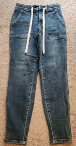 WOMENS 1/25 JUDY BLUE LOS ANGELES JOGGER JEANS blue denim STRETCH COMFORT - Picture 1 of 7