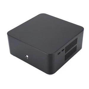 Mini-ITX-Computergehäuse HTPC-Gehäuse Aus Aluminiumlegierung Mini-PC-Comp KUI - Afbeelding 1 van 14