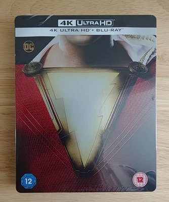 Shazam! 4K Ultra HD + Blu-ray Limited Edition Steelbook *Starring Zachary Levi* - Image 1 of 4