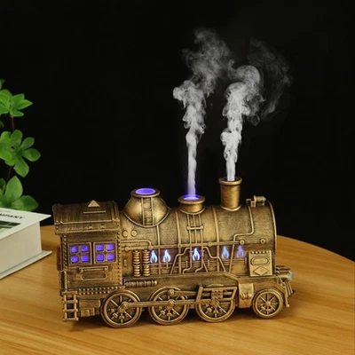 Christmas Train Humidifier 300ml Dual Mist Cool Mist Diffuser Holiday Decor - Image 1 of 4