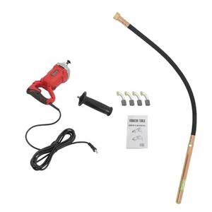 Electric Concrete Vibrator Handheld Concrete Vibrating Tool With 6.6 Feet Shaft - Picture 1 of 23