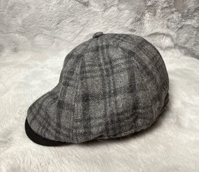 Gorra Stetson Grande Gris Para Hombre Cuadros Newsboy Taxbie Gorra Conducción Foto 1 de 4