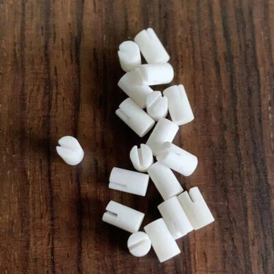 10PC Bone Fifth-string Nut Fit for Banjo Guitar Luthier Saddle Bridge DIY 3mm - Image 1 of 4