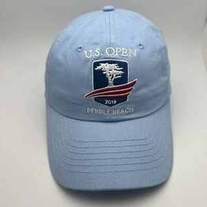 US Open USGA Golf Association Hat Cap Pebble Beach 2019 Lt Blue Country Club G23 - Picture 1 of 6