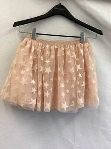 btween pull on Lined Skirt Pink Tulle Stars girls sz 10/12 - Picture 1 of 10