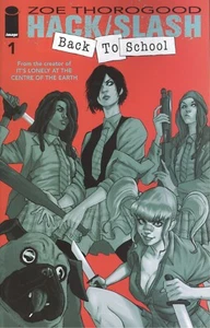 HACK SLASH VUELTA A LA ESCUELA #1 CUBIERTA C STEFANO CASELLI VARIANTE EN MUY BUEN ESTADO/NM IMAGEN HOHC - Imagen 1 de 1