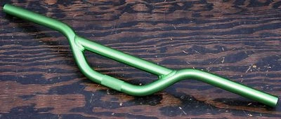 Green Alloy BMX Cruiser HANDLEBARS Vintage Schwinn KlunkerMTB Bike Fixie Bicycle - Image 1 of 4