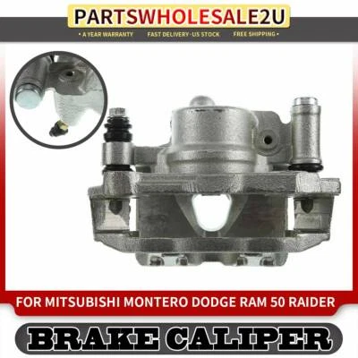 Pinza de freno delantera izquierda con soporte para Dodge Ram 50 Mighty Max 4x4 solo Montero Foto 1 de 4