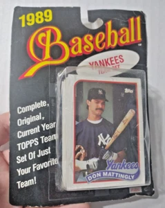 Megacards 1989 Topps New York Yankees Baseball Team Set w/ Don Mattingly - Picture 1 of 3