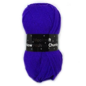 Woolcraft Nuevo Moda Ovillo de Lana Gruesa Lana 100g-123 Imperial - Imagen 1 de 1