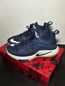 Nike Zoom Witness LeBron James Mens Basketball Shoes Navy Blue Size 10 - Picture 1 of 14