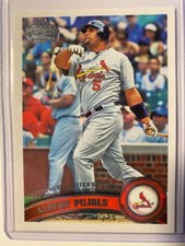 ALBERT PUJOLS 2011 TOPPS DIAMOND ANNIVERSARY FACTORY SET LIMITED EDITION #547