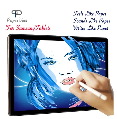 PaperVeer Japan material Matte Finish Film Anti-Glare Screen For Samsung Tablets - Image 1 of 4