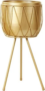 Planter Pot with Stand,10"Mid-Century Tall Plant Pot with Legs for Indoor Plants - Picture 1 of 7