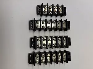 PRICE REDUCED Cinch Terminal Blocks 3 (6 position) & 1 (4 position) terminals - Picture 1 of 8