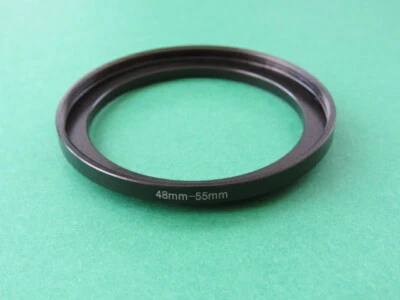 48mm-55mm Stepping Step Up Male-Female Lens Filter Ring Adapter 48mm-55mm  - Image 1 of 2