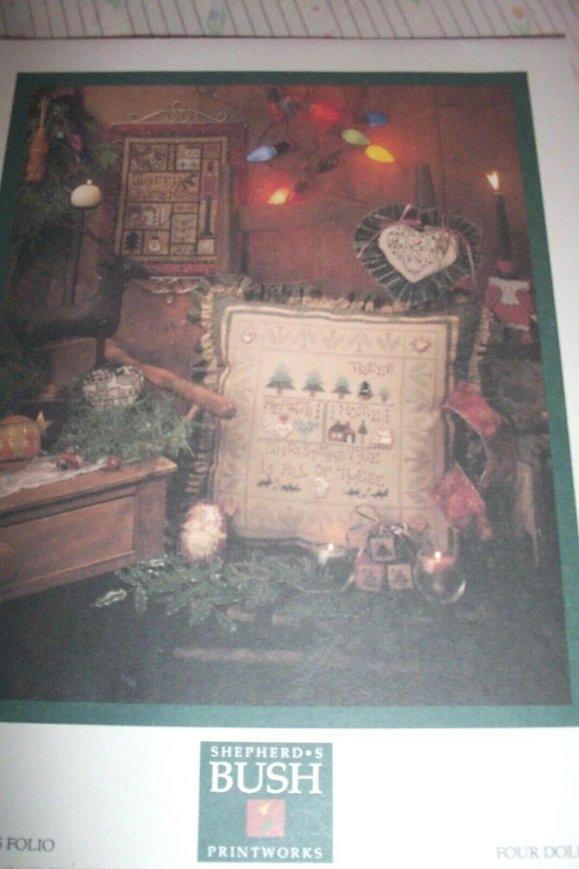 SHEPHERDS BUSH CHRISTMAS FOLIO COUNTED CROSS STITCH PATTERN 1993 - Image 1 of 1