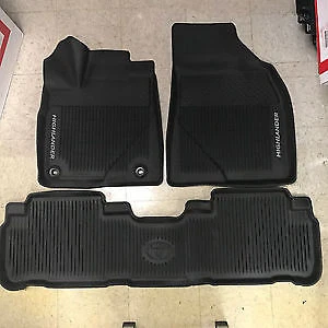 14 15 16 17 2018 2019 Highlander OEM All Weather Liners Mats PT908-48165-02 - Image 1 of 4
