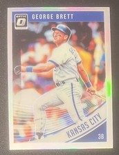 George Brett 2018 Donruss Optic Silver Prizm #97 - Kansas City Royals B