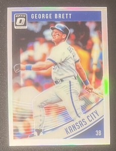 George Brett 2018 Donruss Optic Silver Prizm #97 - Kansas City Royals B