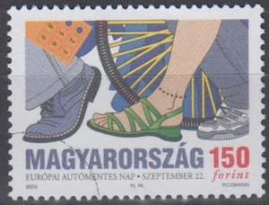 Specimen, Hungary Sc3861 European Automobile-free Day, Walking - Picture 1 of 1