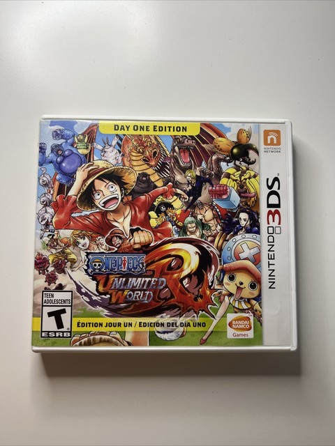 Jogo Nintendo 3ds One Piece Unlimited World R (Day One Edition), Jogo de  Videogame Nintendo Usado 89186303