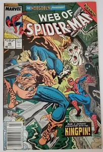 Web of Spider-Man #48 Newstand (Marvel, 1989) Hobgoblin, 1st Demogoblin, Inferno - Bild 1 von 3