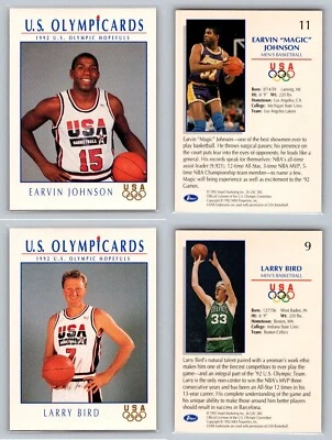 Lote de 21 tarjetas de baloncesto Skybox Impel Olympic Dream Team Estados Unidos 1992 Foto 1 de 4