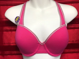 B.TEMPT'D BY WACOAL B.ACTIVE LOW IMPACT SPORTS BRA COLOR PINK CHOOSE YOUR SIZE  - Picture 1 of 3