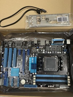 NEW OEM ASUS M5A78L LE 2.02 AMD Socket AM3+ 942 DDR3 ATX Motherboard - Image 1 of 4