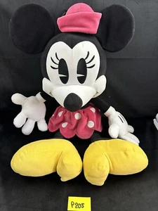 Grande Peluche Minnie Mouse Disney 60 Cms Effet Rétro Style Vintage (P205) - Foto 1 di 3