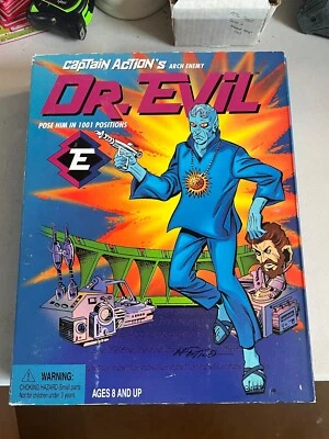 CAPTAIN ACTION Playing Mantis 12" DR. Figura de acción EVIL Hero Series NUEVA 1998 b1 Foto 1 de 3
