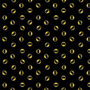 BTY DC Comics Batman 80 Years Collage Logo Black Cotton Fabric By The Yard - Picture 1 of 1