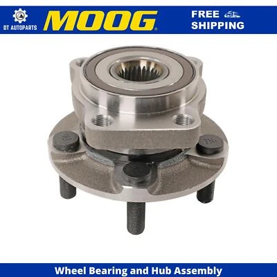 For 2008-2014 Subaru Impreza Wheel Bearing and Hub Assembly Front MOOG 2008 2009 - Image 1 of 4