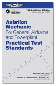 Estándares de prueba práctica ASA AMT para general, fuselaje y central eléctrica - AMT-4 - Imagen 1 de 1