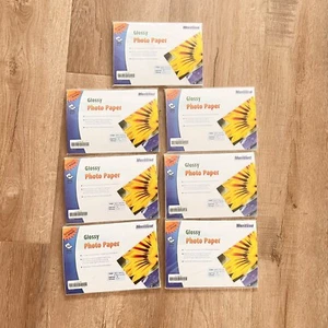 7 Packs (20 PCs Each Pack) Meritline EPSON Glossy Photo Paper 5" x 7" NWT Sealed - Picture 1 of 2