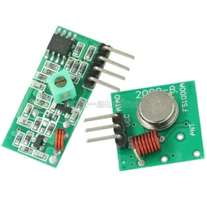 5Pcs 315Mhz RF Transmitter and Receiver Link Kit for Arduino/ARM/MC​U Remote - Bild 1 von 4