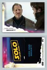 Han & Beckett #73 Solo : A Star Wars Story 2018 Topps Trading Card