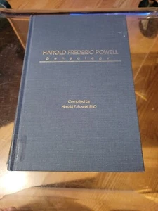 Harold Frederic Powell Genealogy  Hardcover - Foto 1 di 8