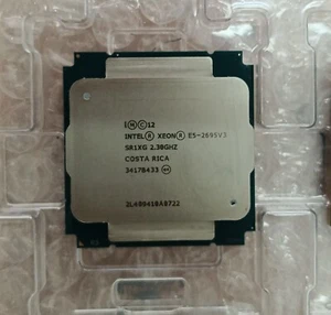 Intel Xeon E5-2695 v3 cpu 14-C/ 28-T, 2.3GHz 35mb Cache Processor (SR1XG) - Picture 1 of 2