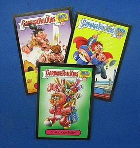 2015 GARBAGE PAIL KIDS 30TH ANNIVER. BLACK PARALLELS COMIC BOOK COVER U PICK #'S